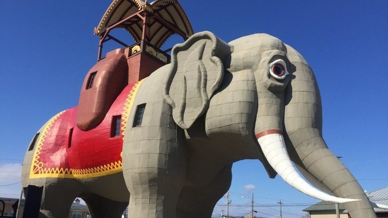 Διαμονή για ένα βράδυ στη Lucy the Elephant στις ΗΠΑ
