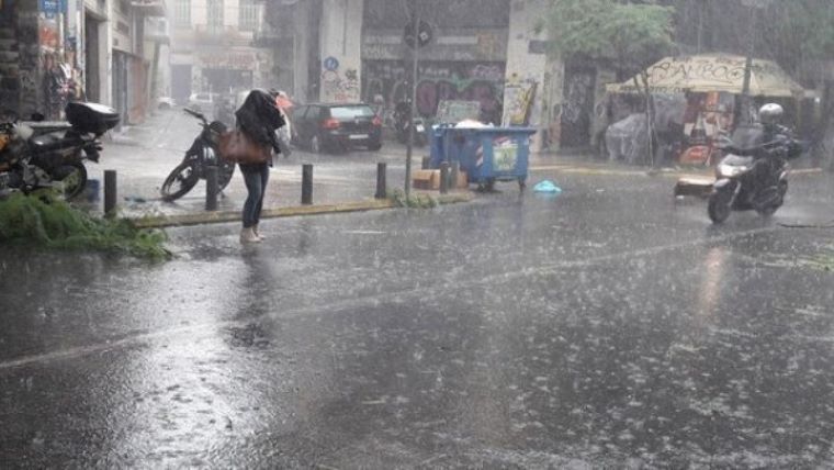 Συνεχίζεται η κακοκαιρία σε διάφορες περιοχές της χώρας