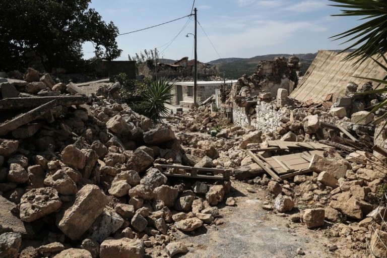 Ευρωπαϊκή βοήθεια 1,4 εκατ. ευρώ για τον σεισμό στη Κρήτη