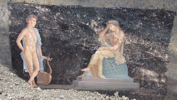 Νέα αρχαιολογική ανακάλυψη στην Πομπηία, με τοιχογραφίες εμπνευσμένες από τον Τρωϊκό Πόλεμο - DIMOPRASIONGR