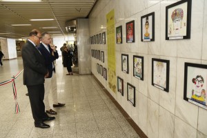 Εκθεση ζωγραφικής για τον εορτασμό των 85 χρόνων διπλωματικών σχέσεων Ελλάδας-Μεξικού στον σταθμό Σύνταγμα
