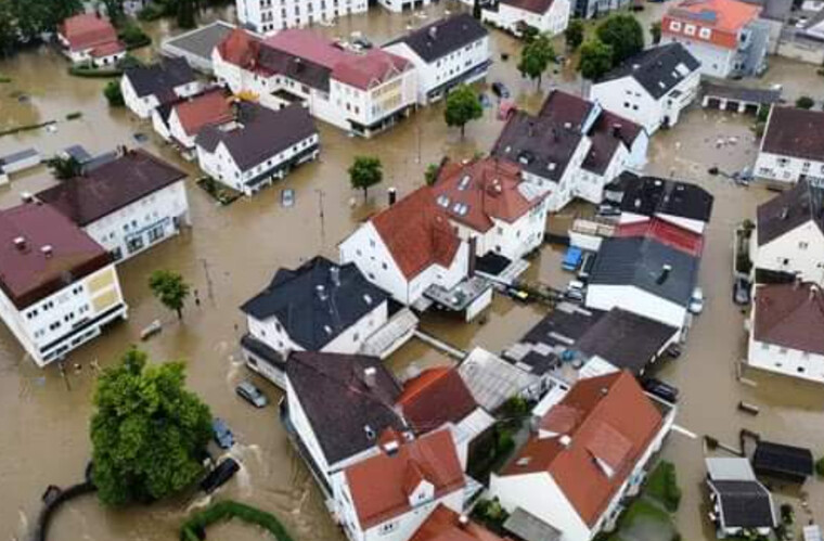 Πλημμύρες: Τεταμένη κατάσταση στη νότια Γερμανία
