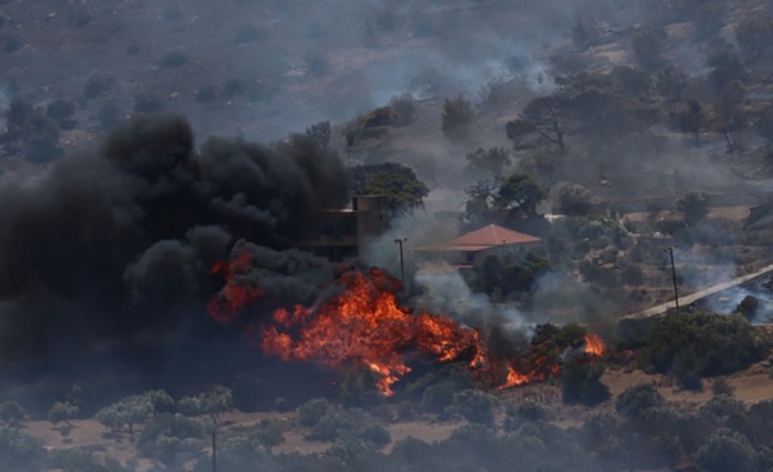 Χωρίς ενεργό μέτωπο οι πυρκαγιές σε Σταμάτα και Κερατέα - dimoprasiongr