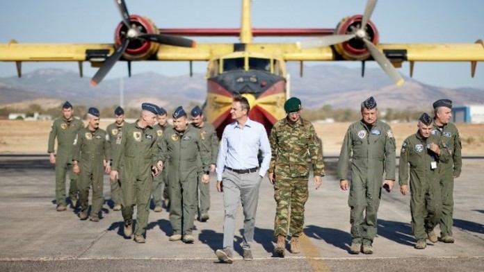 Κυρ. Μητσοτάκης για νέα Canadair: Σίγουρα για τα επόμενα τρία χρόνια θα πρέπει να αρκεστούμε σε αυτά τα οποία έχουμε.